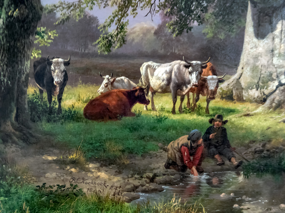W. Koekkoek, (detail)